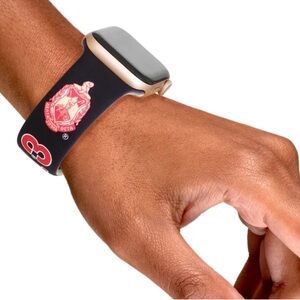 CURRENTLY SOLD OUT…Bold Brilliance: The DST Sorority Black 1913 Watch Band Strap